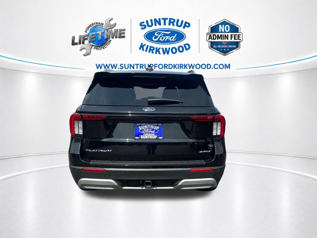 Used 2025 Ford Explorer Platinum w/ LUX Leather Package AWD/4WD image 4