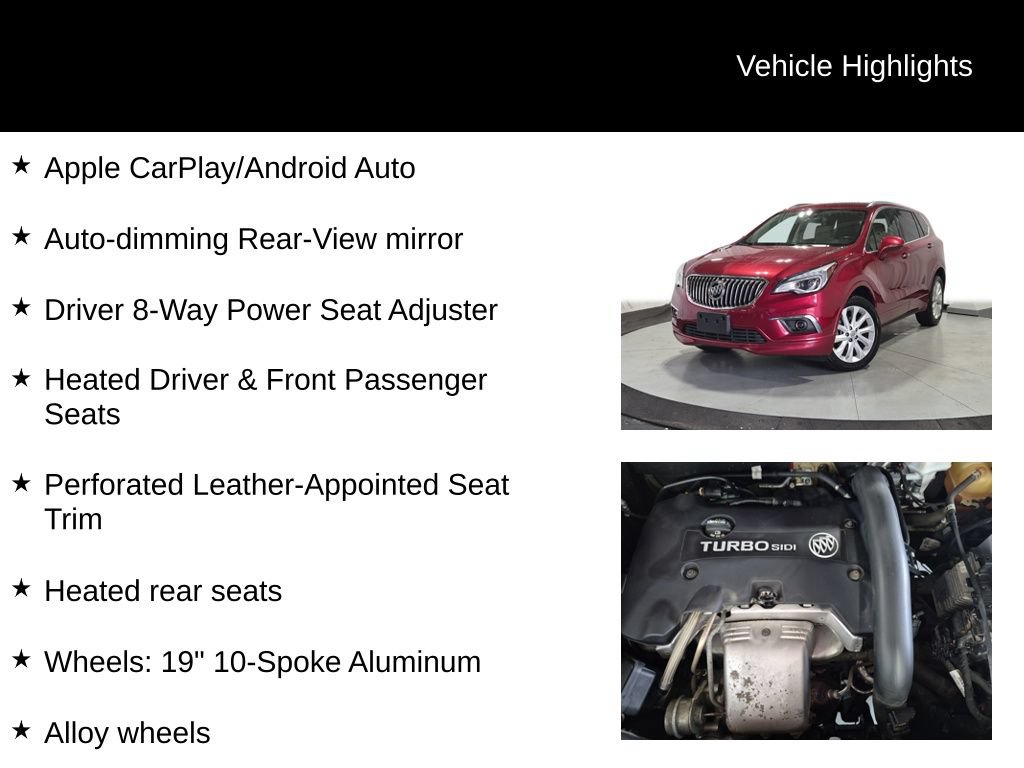 Used 2017 Buick Envision Premium AWD/4WD image 19