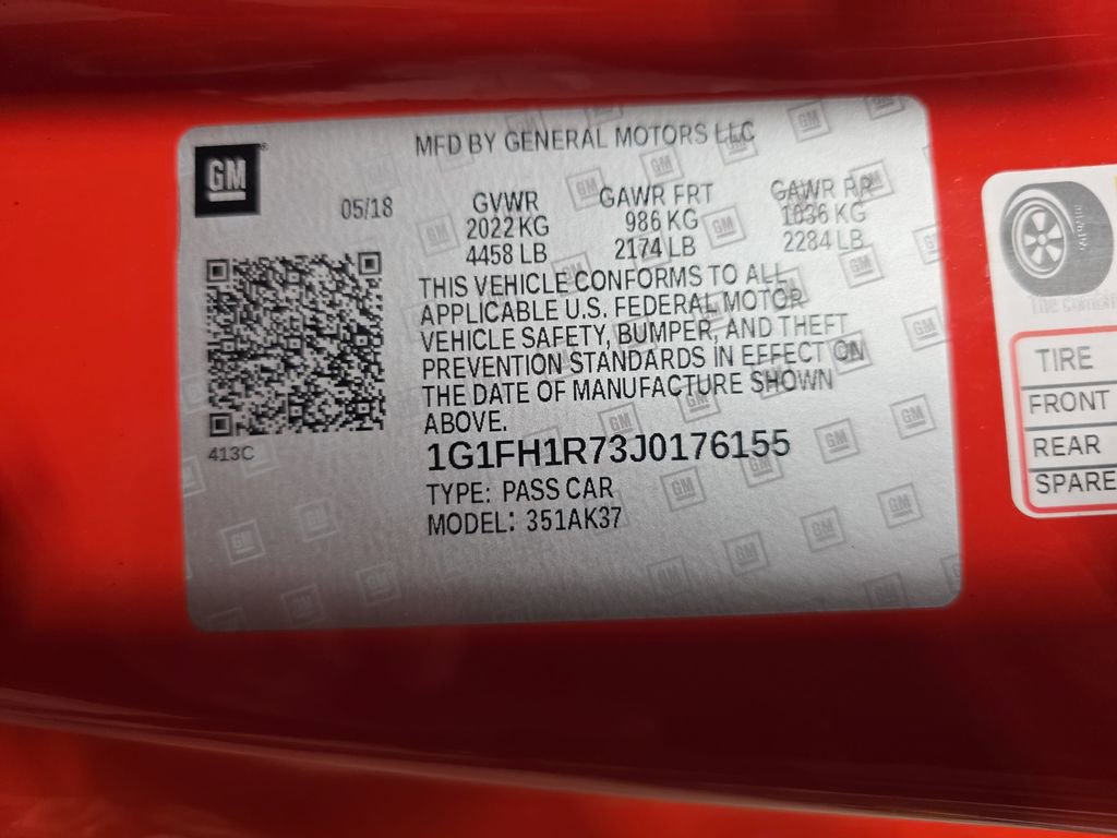 Used 2018 Chevrolet Camaro SS w/ Hot Wheels Edition image 36