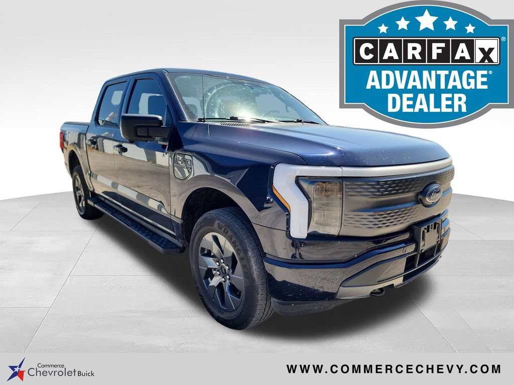 Used 2023 Ford F150 Lightning XLT w/ Equipment Group 312A High AWD/4WD image 1