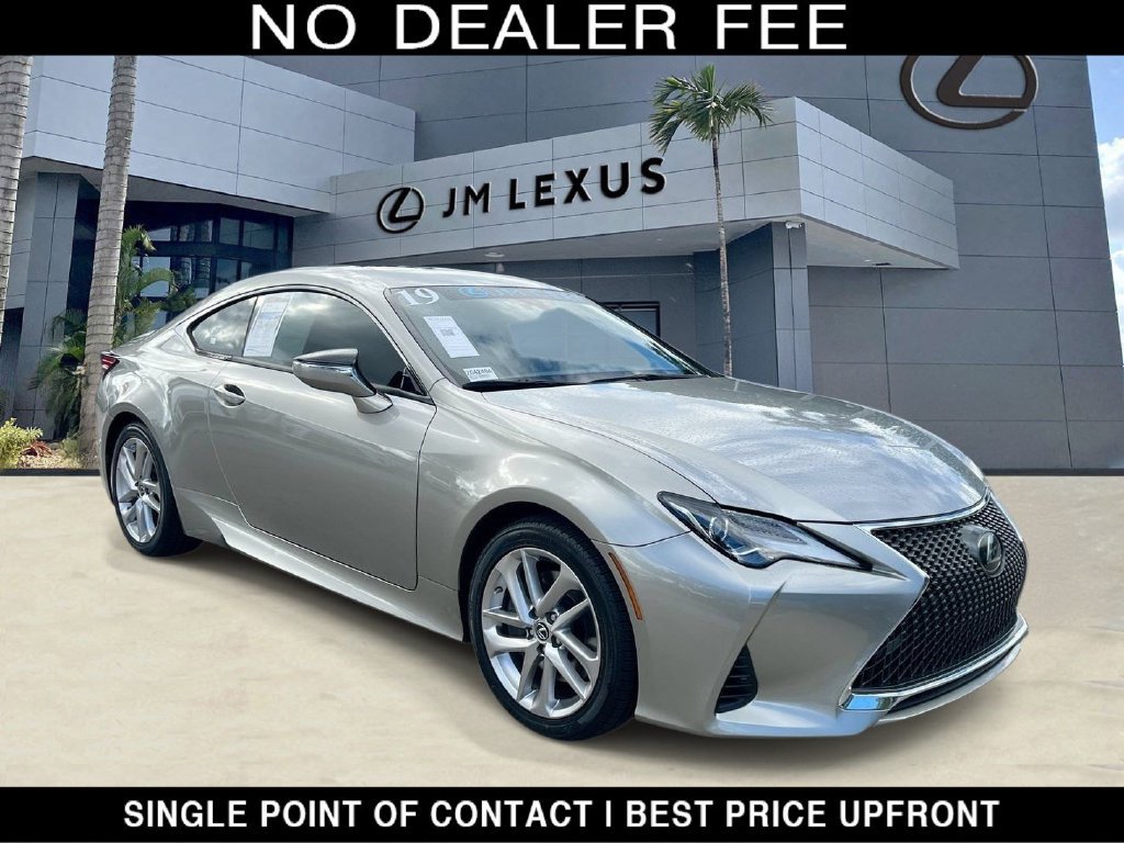 Used 2019 Lexus RC 300 w/ Accessory Package