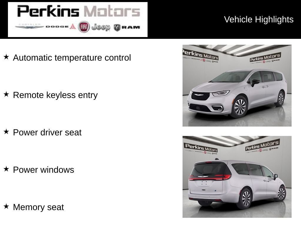 Used 2025 Chrysler Pacifica Select FWD image 8
