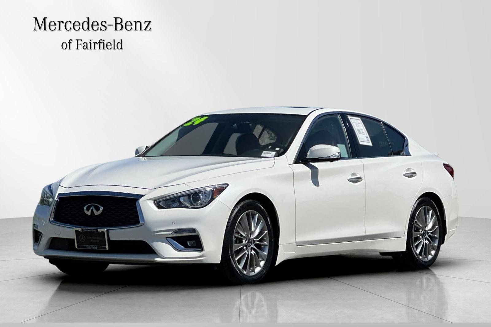 Used 2024 INFINITI Q50 Luxe w/ Cargo Package RWD image 1