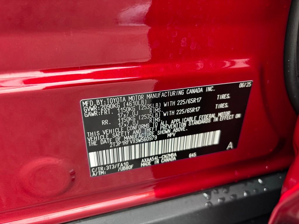 Used 2025 Toyota RAV4 XLE w/ Convenience Package AWD/4WD image 14