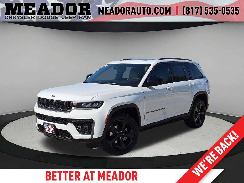 New 2026 Jeep Grand Cherokee Limited w/ Limited Altitude Package