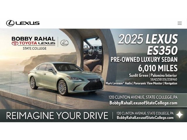 Used 2025 Lexus ES 350 w/ Premium Package FWD image 2