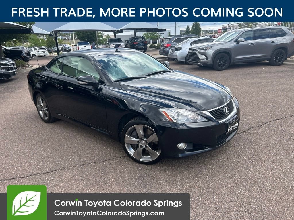 Used 2010 Lexus IS 350C w/ Luxury Pkg RWD image 1