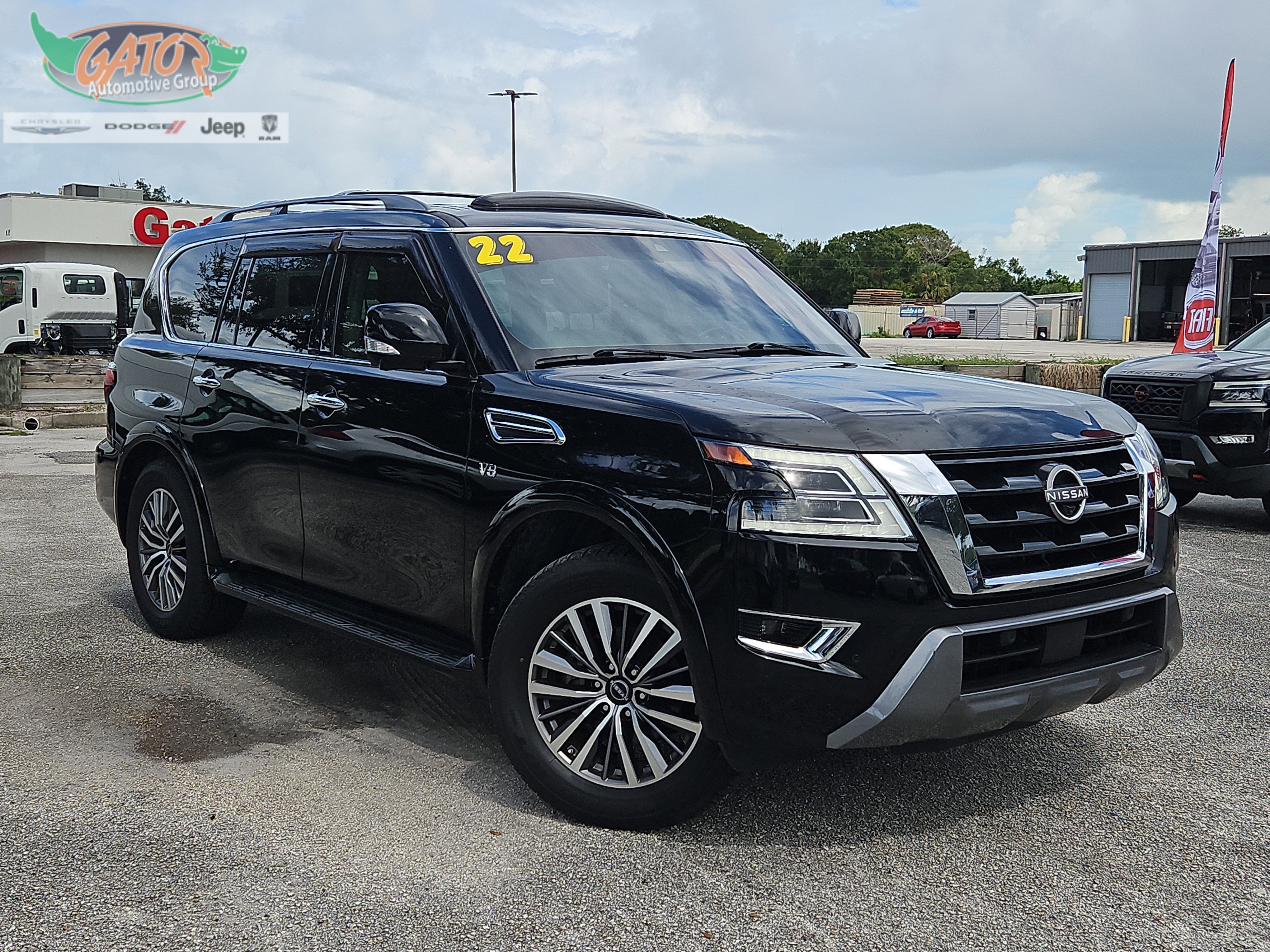 Used 2022 Nissan Armada SL w/ Captain's Chairs Package