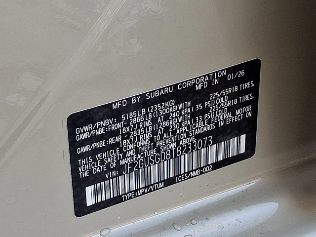 New 2026 Subaru Crosstrek 2.5i Sport image 23