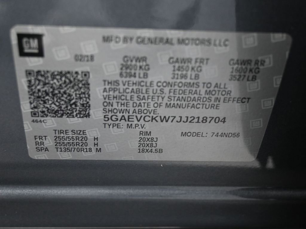 Used 2018 Buick Enclave Avenir w/ Avenir Technology Package image 18