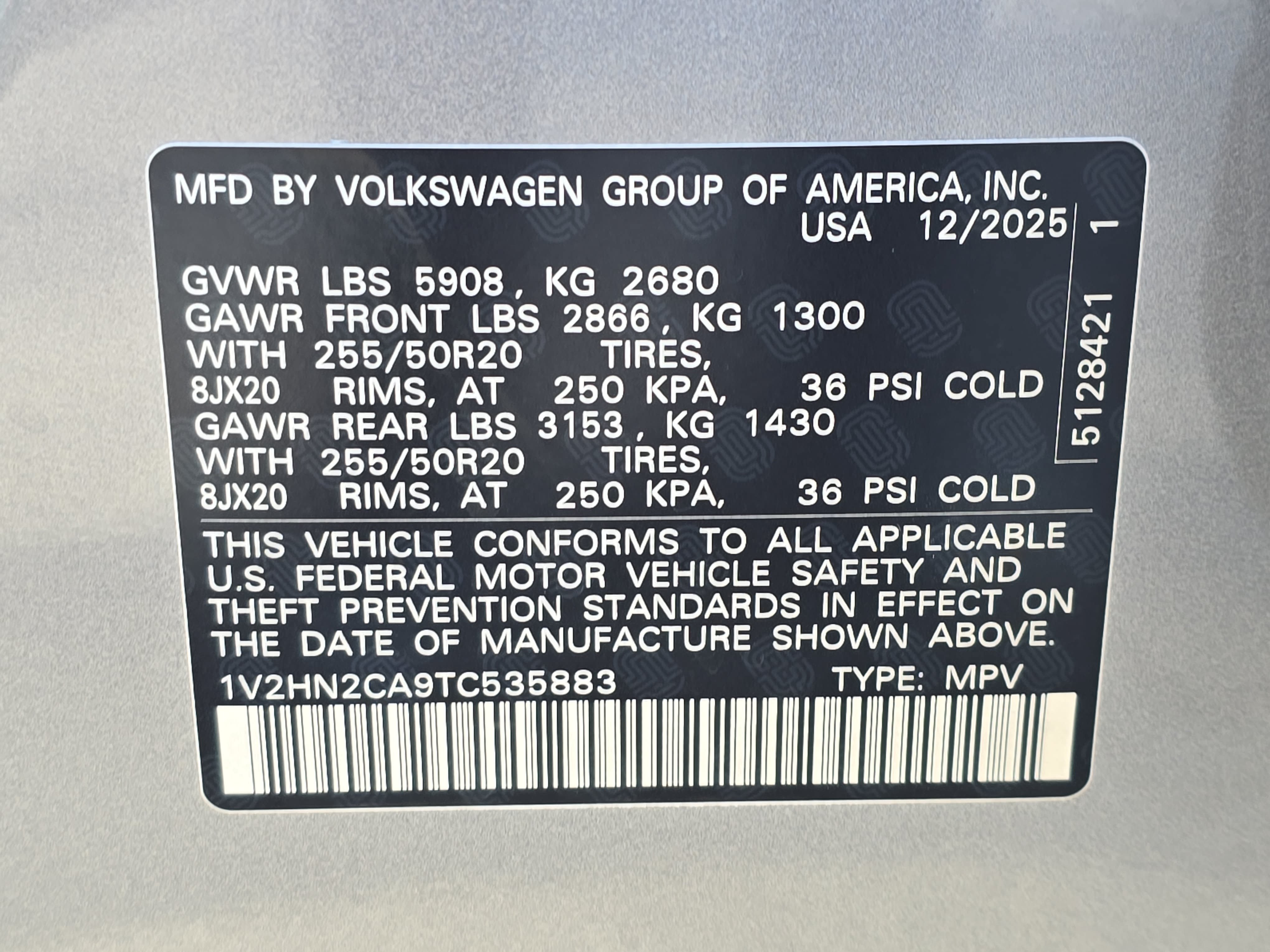 New 2026 Volkswagen Atlas SE AWD/4WD image 35