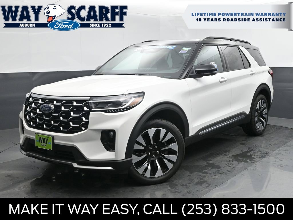 New 2026 Ford Explorer Platinum w/ LUX Leather Package