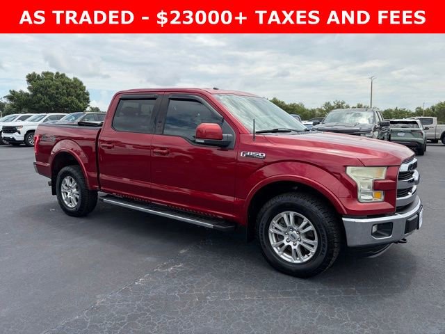 Used 2015 Ford F150 Lariat w/ Trailer Tow Package AWD/4WD video 1