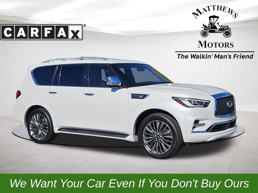 Used 2021 INFINITI QX80 Sensory w/ All-Season Package