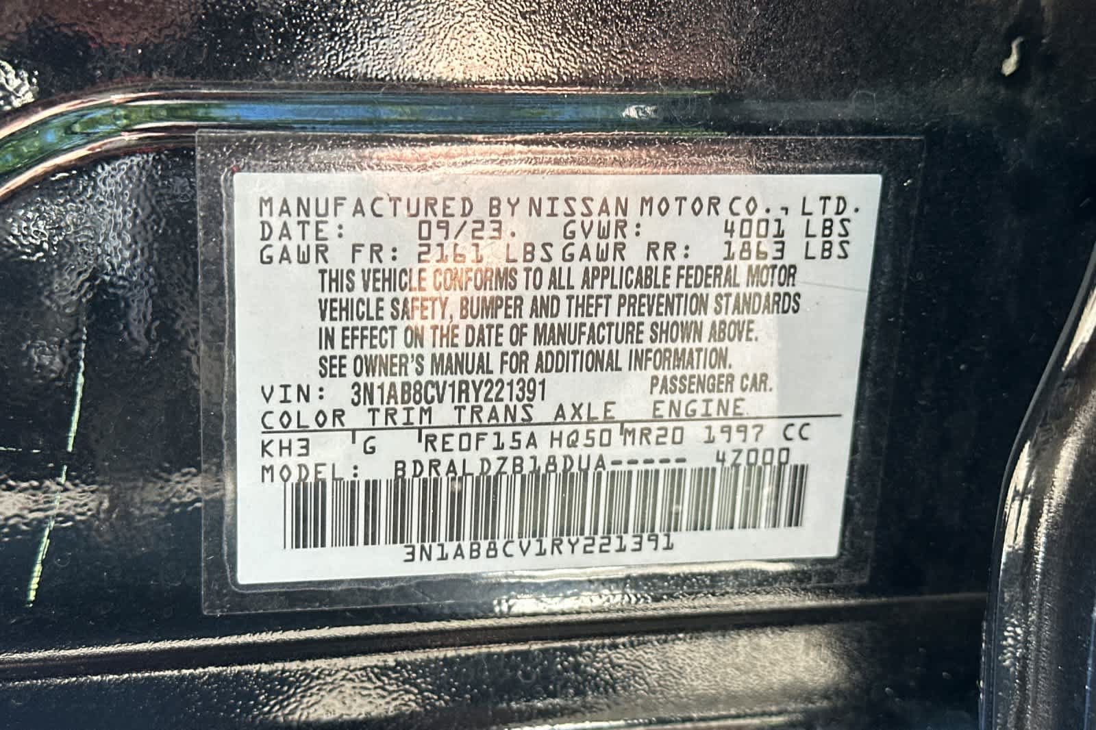 Used 2024 Nissan Sentra SV FWD image 27
