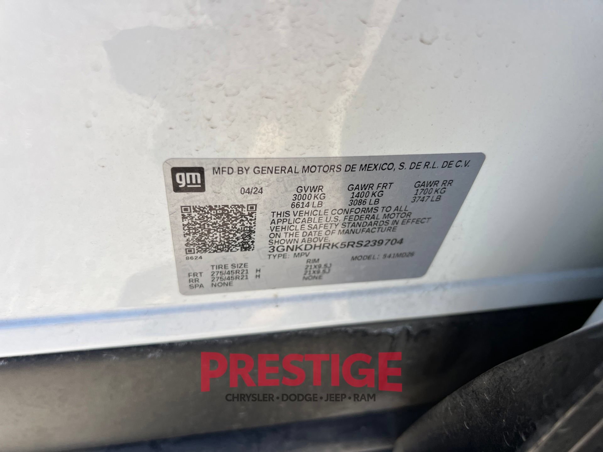 Used 2024 Chevrolet Blazer EV RS RWD image 35