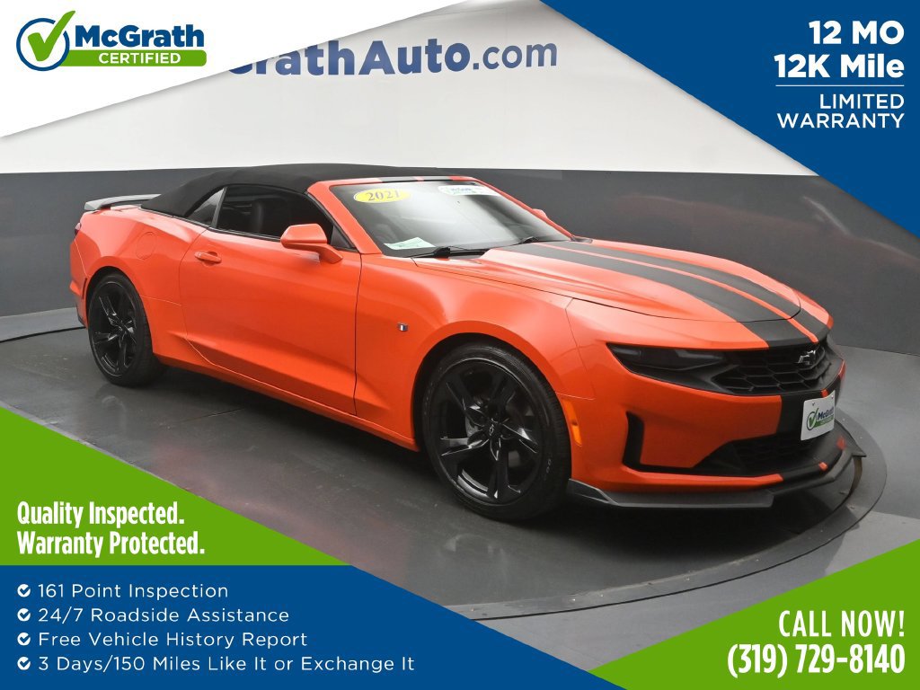 Used 2021 Chevrolet Camaro LT