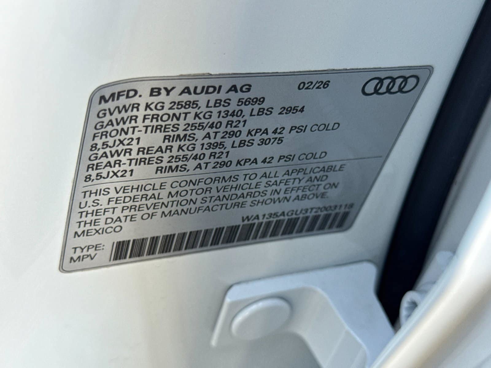 Used 2026 Audi SQ5 Prestige AWD/4WD image 28