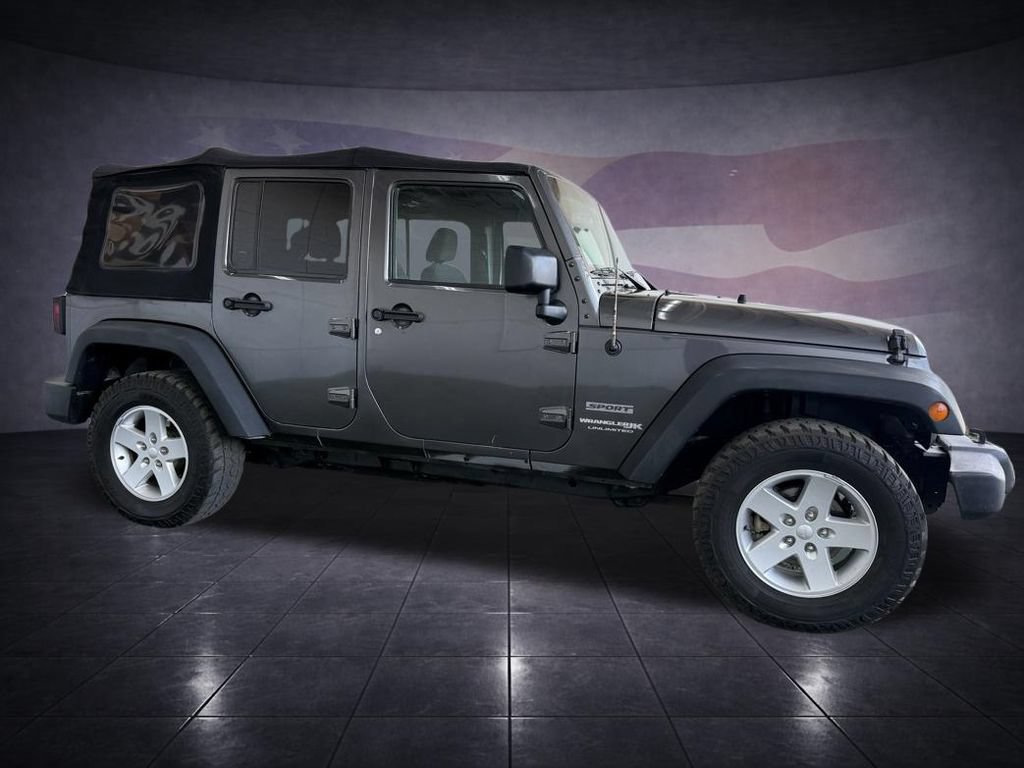 Used 2018 Jeep Wrangler Unlimited Sport S AWD/4WD image 3