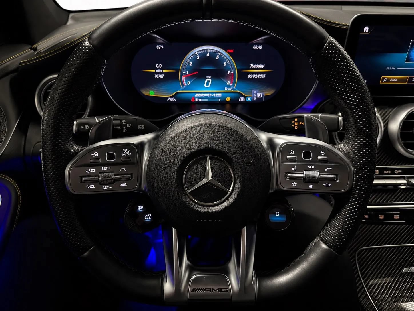 Used 2020 Mercedes-Benz GLC 63 AMG 4MATIC image 30