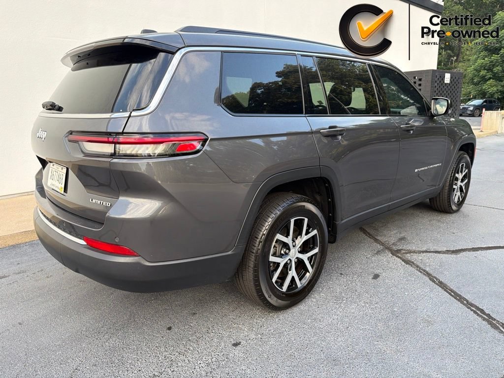 Certified 2025 Jeep Grand Cherokee L Limited w/ Trailer Tow Package RWD image 4