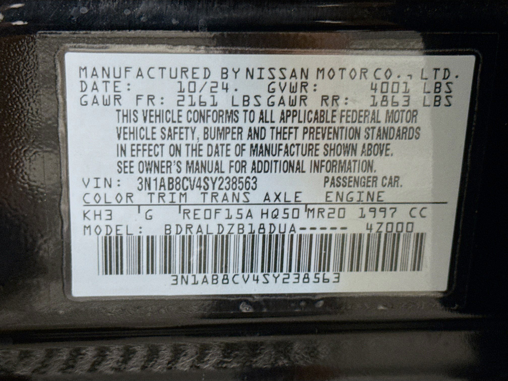 Used 2025 Nissan Sentra SV image 37