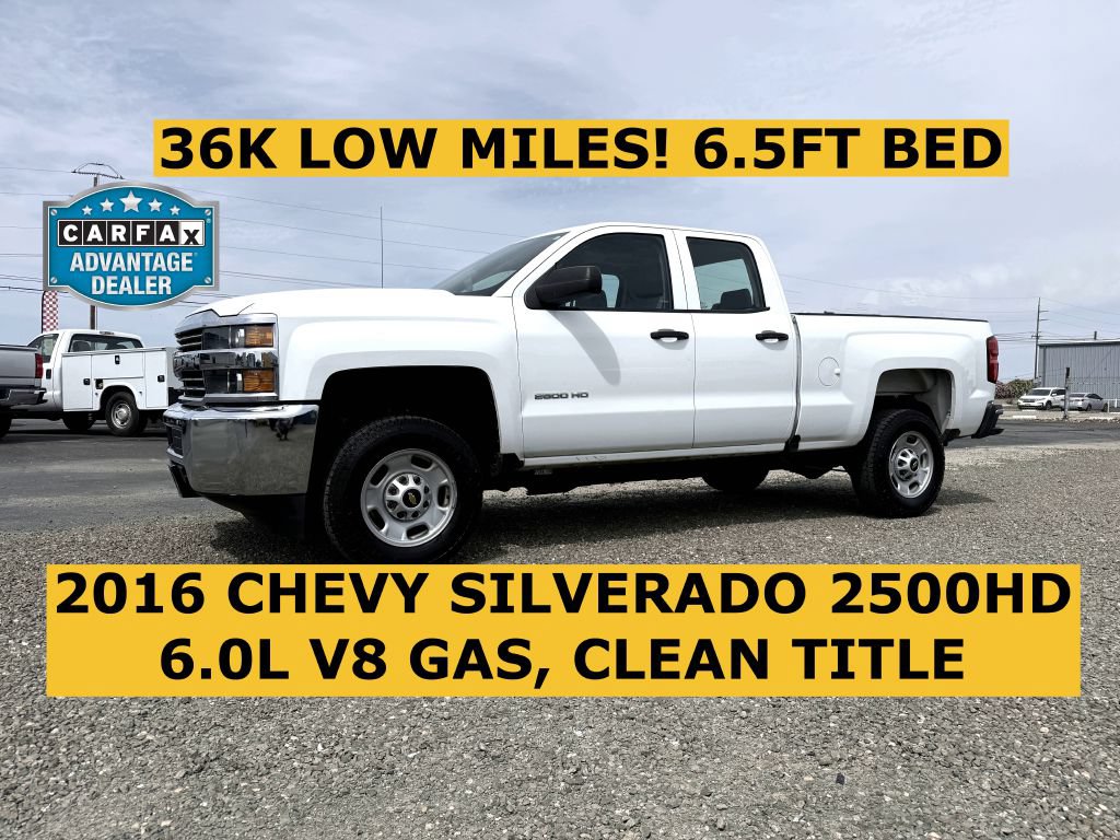 Used 2016 Chevrolet Silverado 2500 W/T w/ WT Fleet Convenience Package RWD image 1