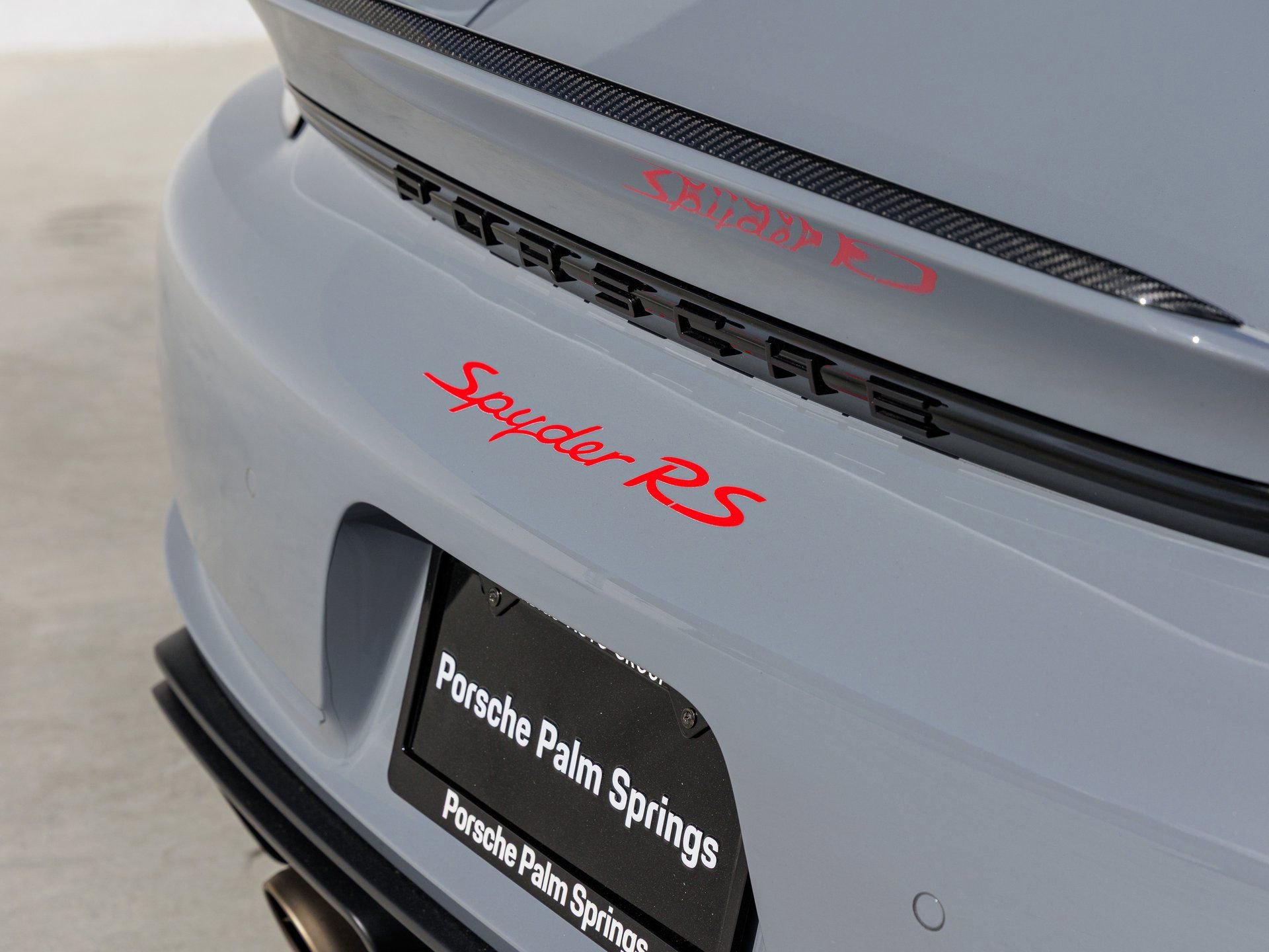 Certified 2025 Porsche 718 Boxster Spyder RS image 12