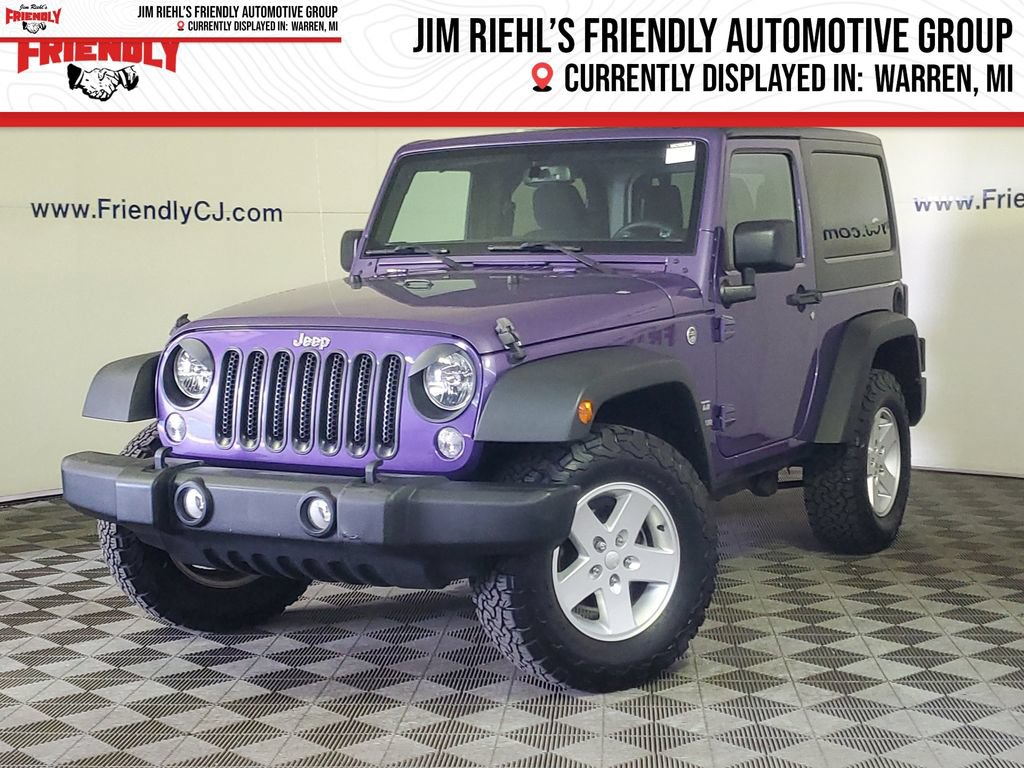 Used 2017 Jeep Wrangler Sport w/ Quick Order Package 24S AWD/4WD 360° Tour