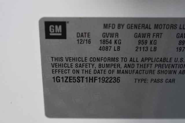 Certified 2017 Chevrolet Malibu LT w/ LPO, Convenience Package 2 image 35