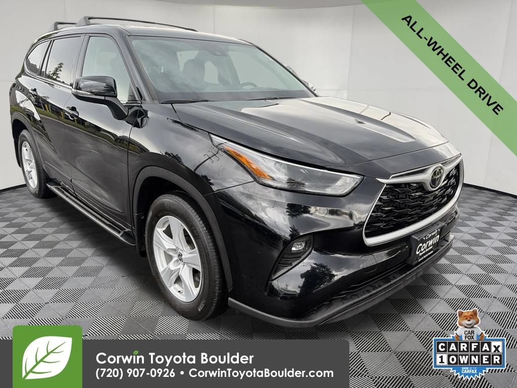Used 2022 Toyota Highlander LE AWD/4WD 360° Tour
