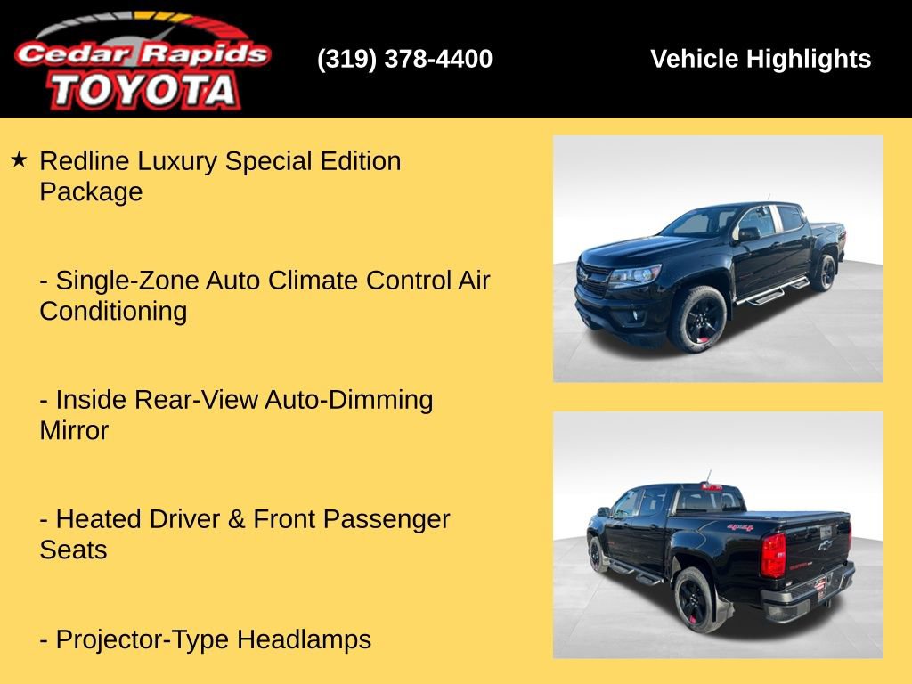 Used 2019 Chevrolet Colorado LT w/ Redline Special Edition image 31