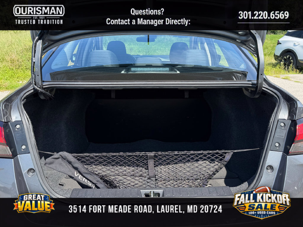 Used 2025 Nissan Versa S w/ Trunk Package FWD image 14