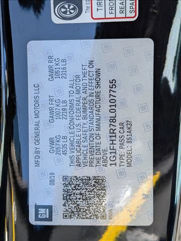 Used 2020 Chevrolet Camaro SS RWD image 23