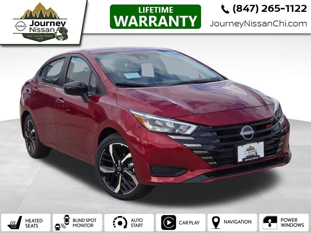 New 2025 Nissan Versa SR w/ Trunk Package