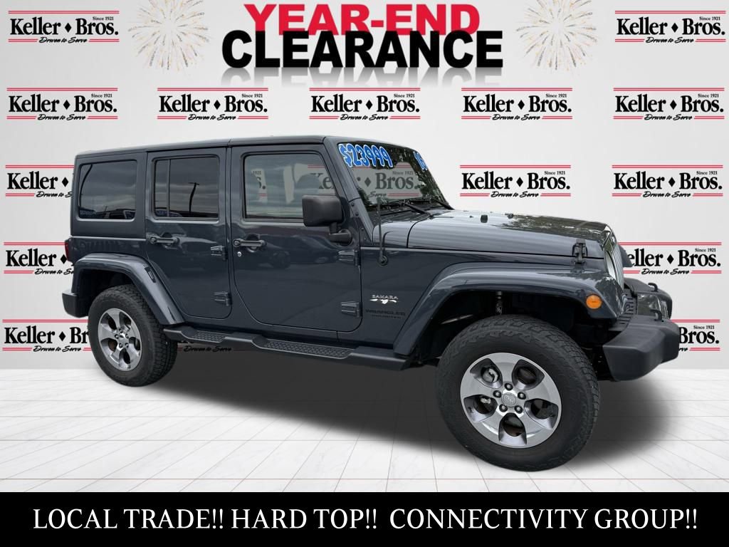 Used 2016 Jeep Wrangler Unlimited Sahara w/ Connectivity Group image 1