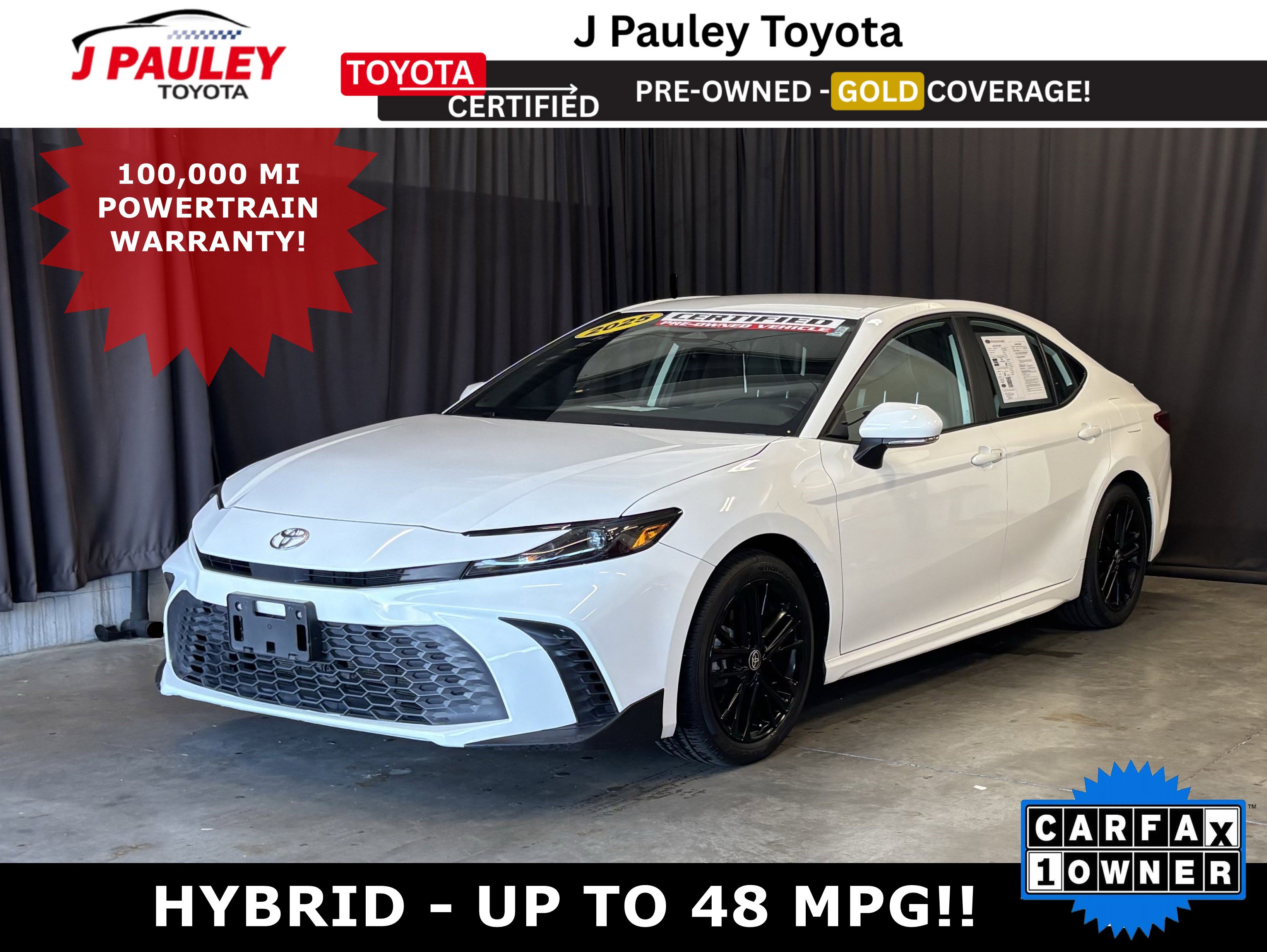 Certified 2025 Toyota Camry SE