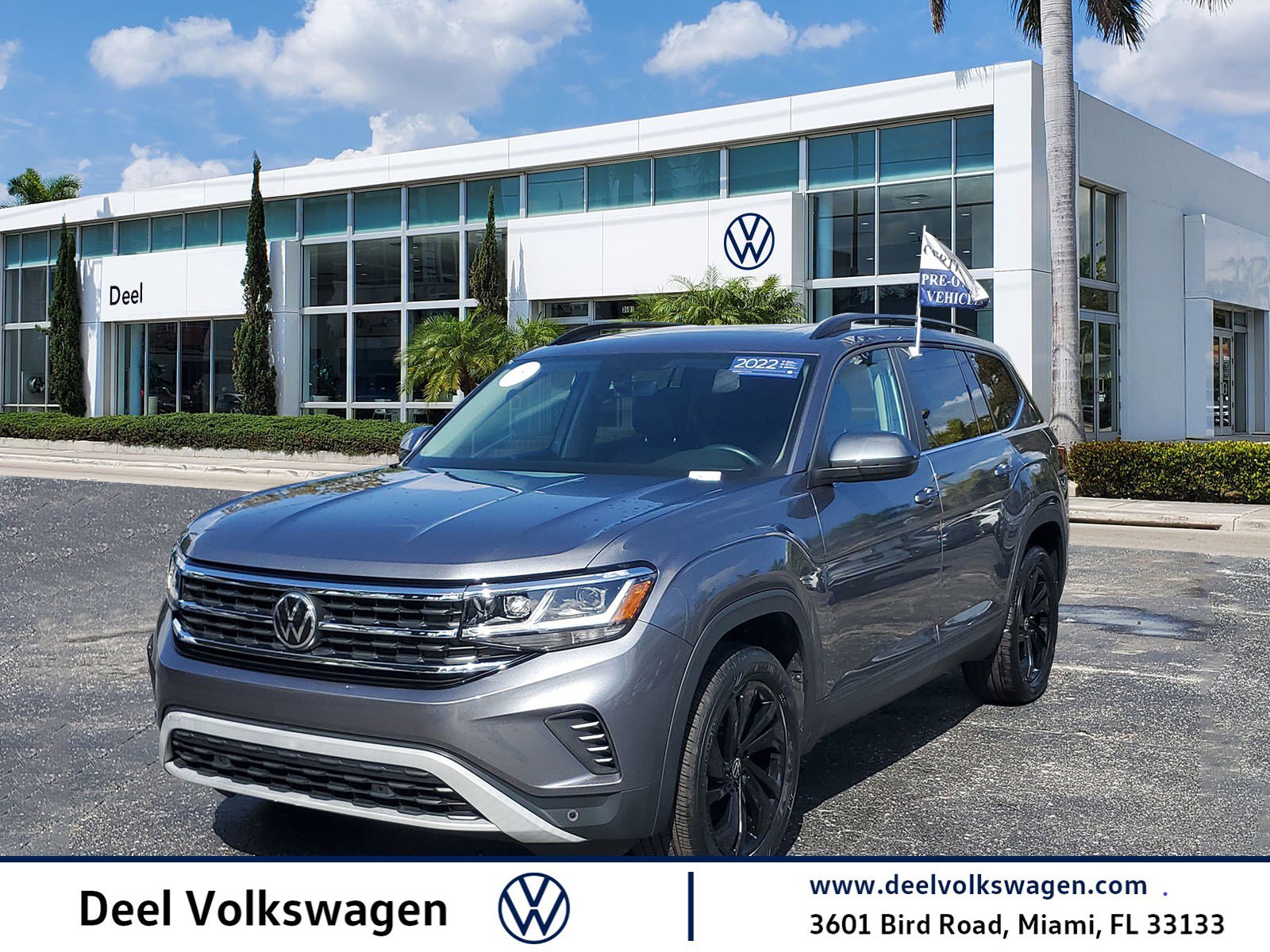 Certified 2022 Volkswagen Atlas SE w/ Panoramic Sunroof Package