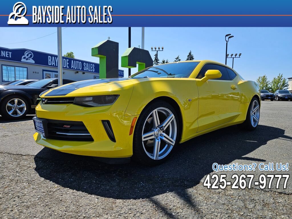 Used 2016 Chevrolet Camaro LT w/ RS Package RWD image 1