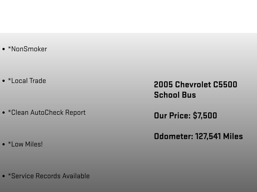 Used 2005 Chevrolet Kodiak C5500 2WD Regular Cab image 6