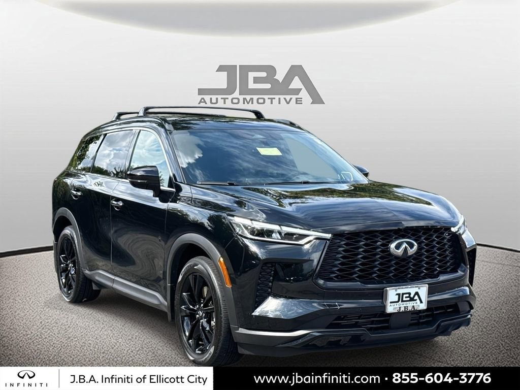 Certified 2025 INFINITI QX60 Luxe w/ Black Edition image 1