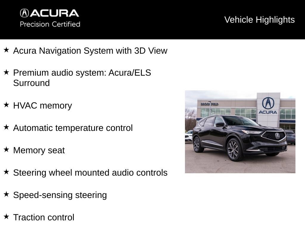 Certified 2023 Acura MDX SH-AWD w/ Technology Package image 9