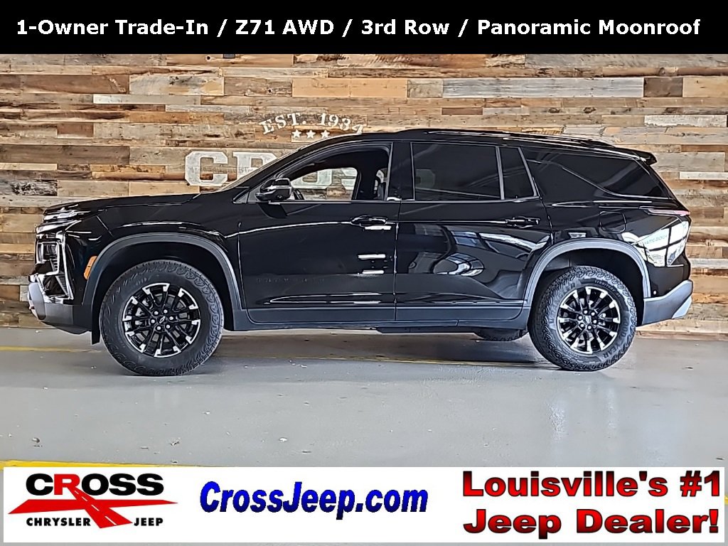 Used 2025 Chevrolet Traverse Z71 w/ Enhanced Driving Package