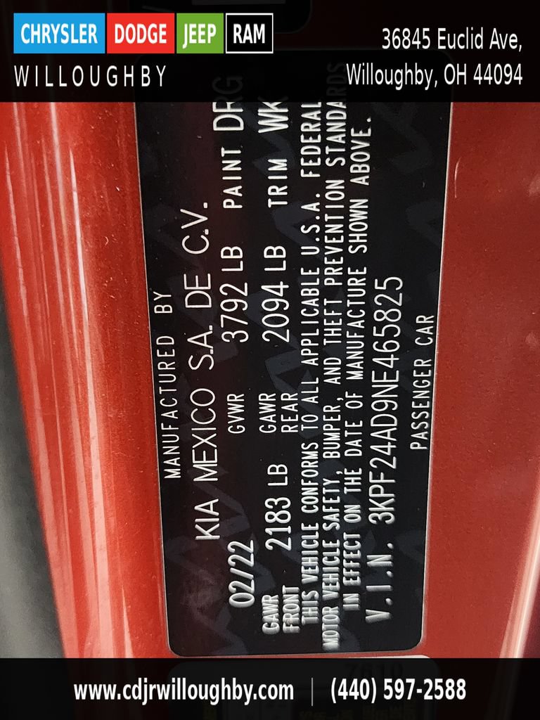 Used 2022 Kia Forte LXS FWD image 41