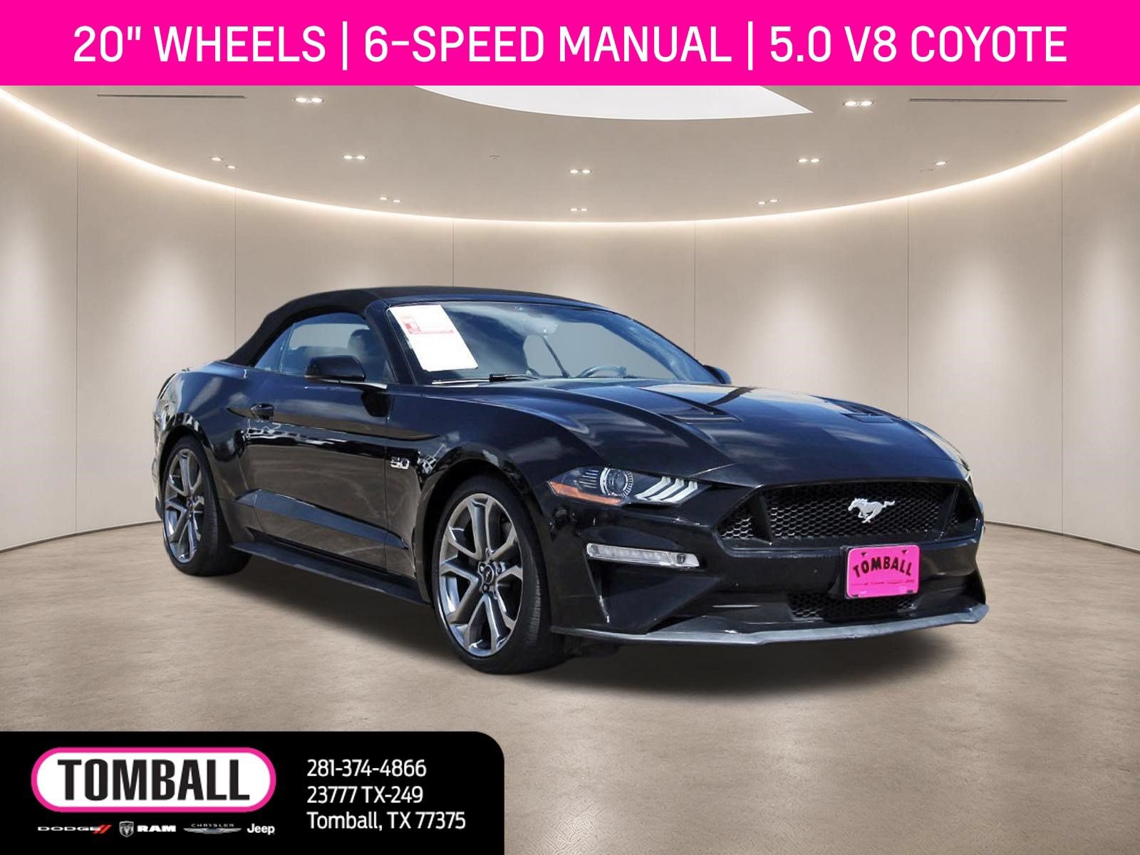 Used 2018 Ford Mustang GT Premium RWD image 1