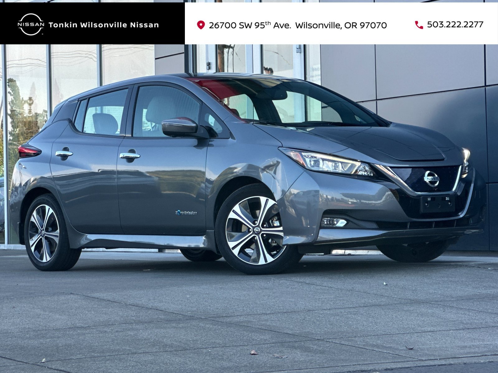 Used 2018 Nissan Leaf SL w/ SL Technology Package FWD image 1