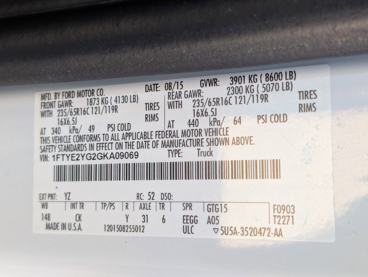 Used 2016 Ford Transit 150 148 Low Roof RWD image 27