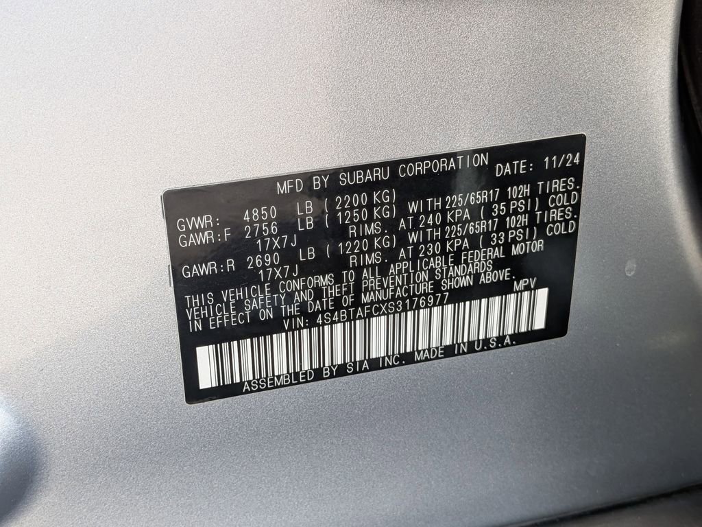Used 2025 Subaru Outback Premium image 35
