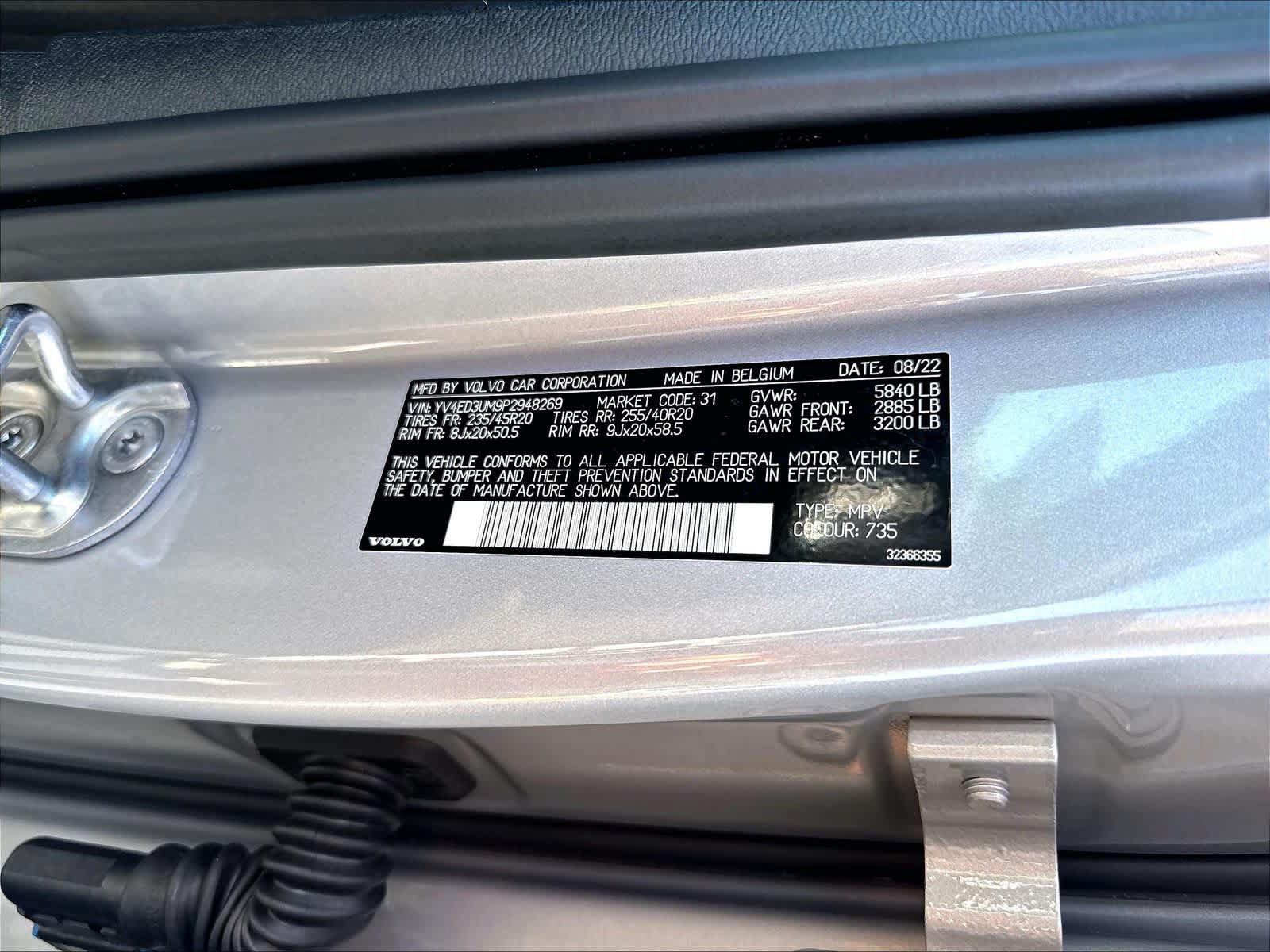 Used 2023 Volvo XC40 Recharge Ultimate AWD/4WD image 35