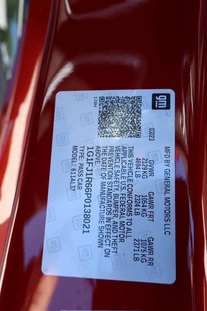 Used 2023 Chevrolet Camaro ZL1 RWD image 34